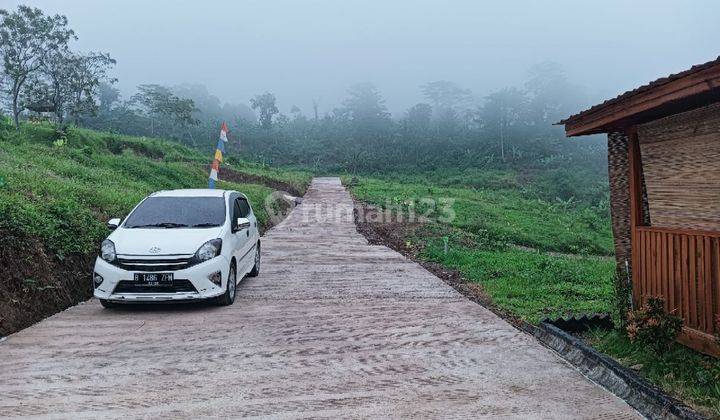 Tanah Kavling Villa View Pegunungan di Jalur Wisata Alam 1