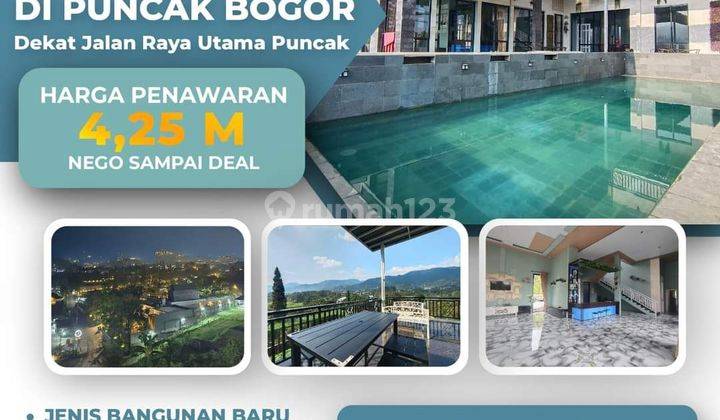 Villa Cantik Shm + Imb Dijual Di Puncak Bogor  2