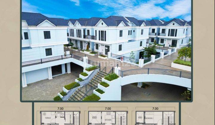 Rumah Ready Siap Huni SWANCITY 3 Lantai Tipe G Series 2