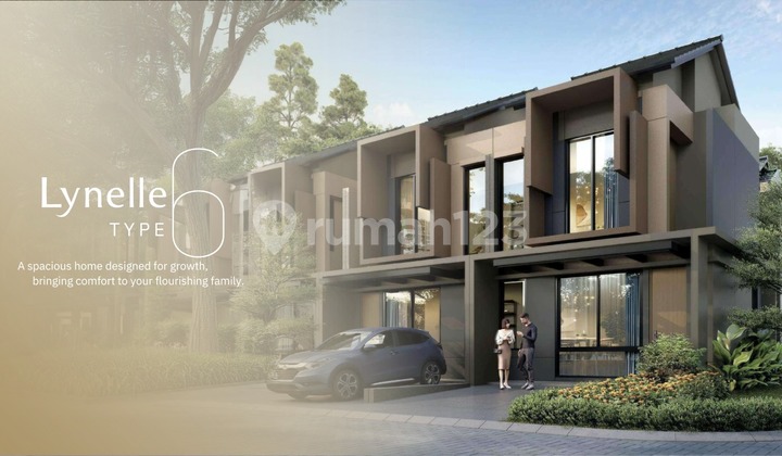 Rumah Vireya Bsd City Type 6 Lokasi Strategis