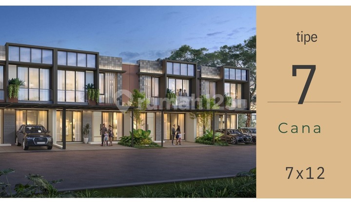 Rumah Casa Pasadena 1 Type 7 Cana Lokasi Strategis
