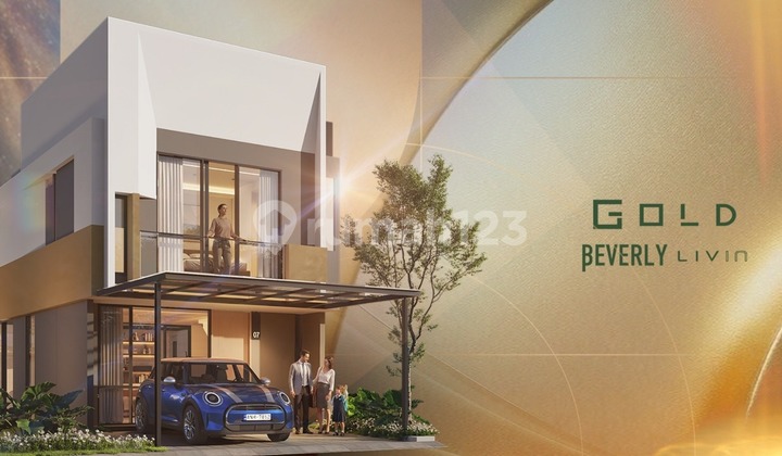 Rumah Gold Beverly Livin Park Serpong Lokasi Strategis
