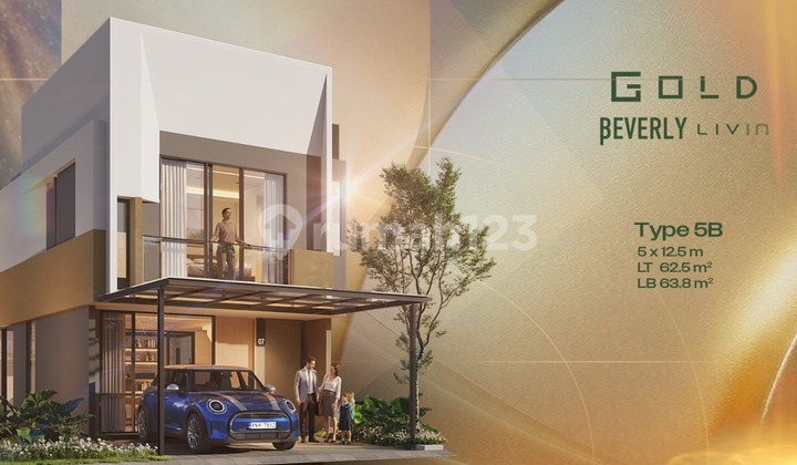 Rumah Gold Beverly Livin Park Serpong Lokasi Strategis Rumah Gold Beverly Livin Park Serpong Lokasi Strategis