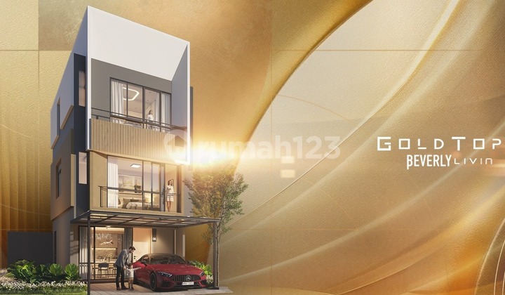 Gold Tops Beverly Livin Park Serpong House Strategic Location Gold Tops Beverly Livin Park Serpong House Strategic Location