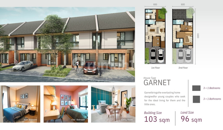 Sutera Sawangan House, Garnet Type, Strategic Location 2