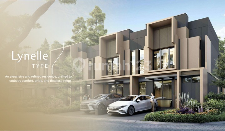 Rumah Vireya Bsd City Type 7 Lokasi Strategis