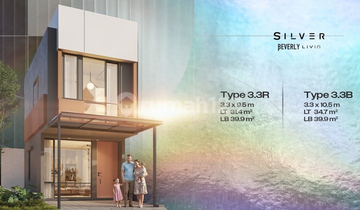 Rumah Silver Beverly Living Park Serpong Lokasi Strategis 2