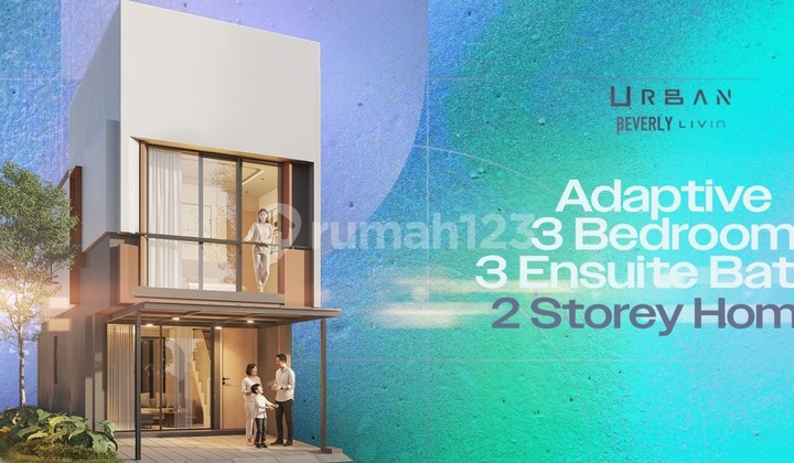 Rumah Urban Beverly Living Park Serpong Lokasi Strategis Rumah Urban Beverly Living Park Serpong Lokasi Strategis