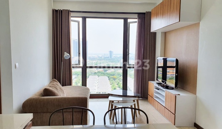 Disewakan Apartemen Full Furnished Lokasi Strategis di Marigold Navapark BSD City