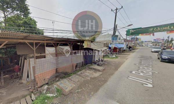 Disewakan Tanah di Jalan Raya Cisauk Dekat Pasar Modern Intermoda 1