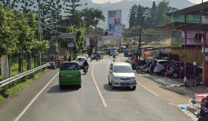 Tanah komersial strategis di raya puncak cisarua 1