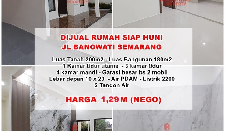 Rumah Mewah Speck Granit Lokasi Banowati Semarang Barat 1