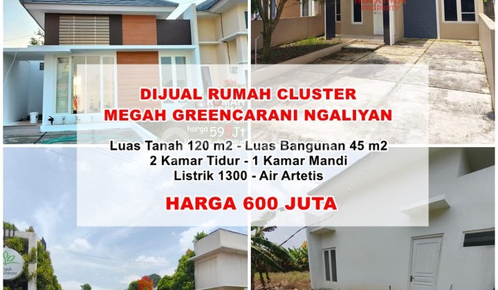 Ready-to-Build House, Greencarani Majestic Cluster, Wates Ngaliyan Street