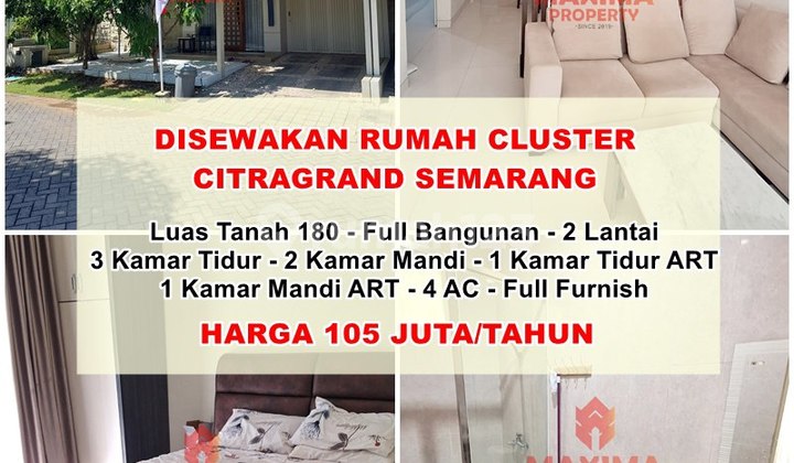 Rumah Bagus Siap Huni Cluster Citra Grand Sambiroto Kedungmundu 1