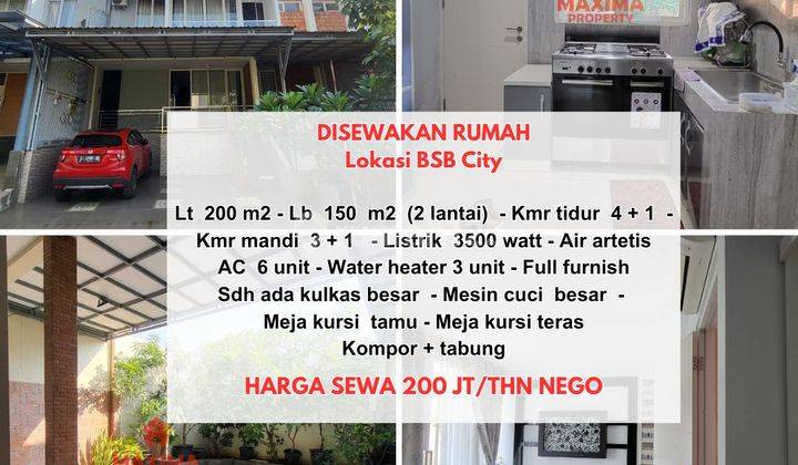 Rumah Bagus Full Furnished di Cluster Ivy Park, Semarang 1