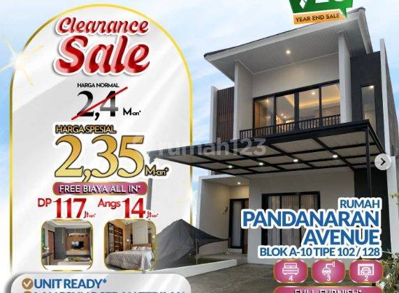 Rumah 2 Lantai Baru Pandanaran Avenue 1