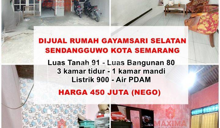 Rumah Siap Pakai Tengah Kota Semarang Timur 1