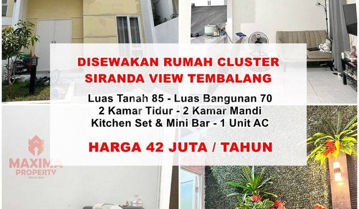 Rumah Bagus di Cluster Siranda View , Bukit Kencana Jaya Semarang 1