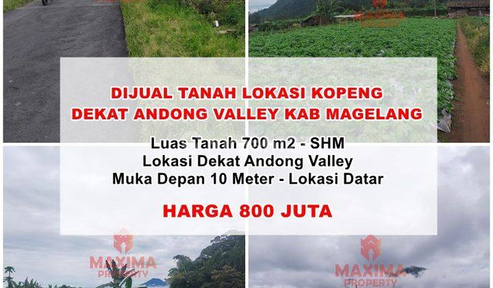 Tanah Siap Olah Lokasi Dekat Cafe Andong Valley Kopeng  1