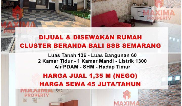 Rumah Bagus di Cluster Beranda Bali, Semarang 1