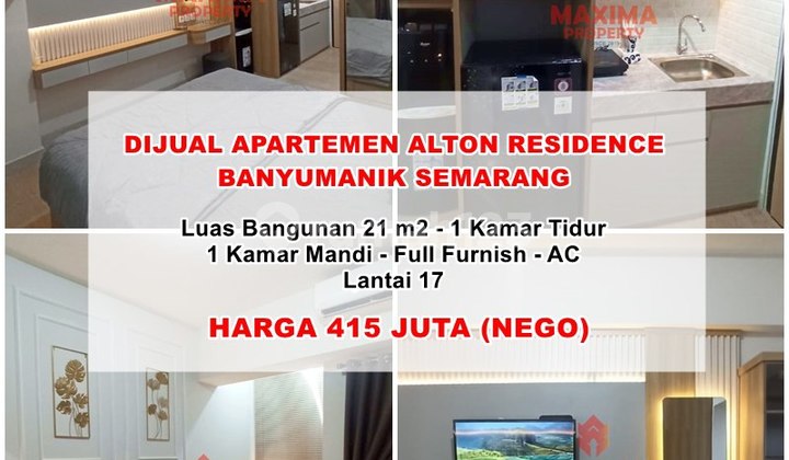 The Alton Tembalang Apartment Ready for Occupancy Near Undip 1