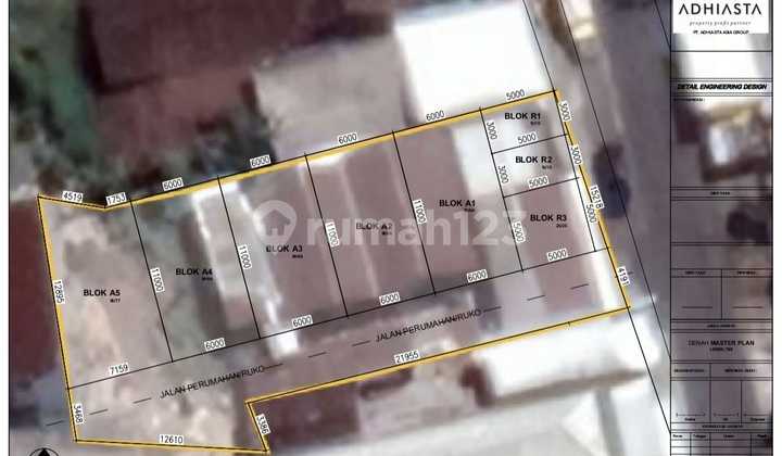 Tanah Untuk Investasi Ruko Lokasi Depan Pasar Jangli Raya 1