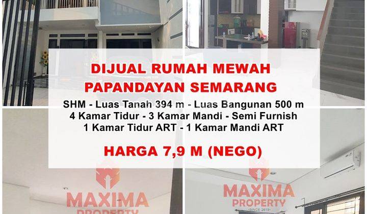 Rumah 2 Lantai Bagus di Jalan Papandayan , Semarang 1