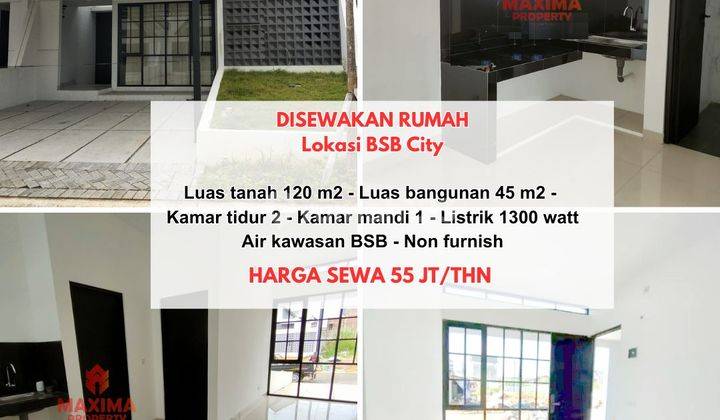 Rumah Sewa Baru di Cluster The Miles, Bsb City Semarang 1