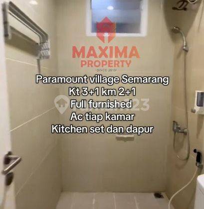 Rumah 2 Lantai Semi Furnished di Paramount Village, Semarang 2