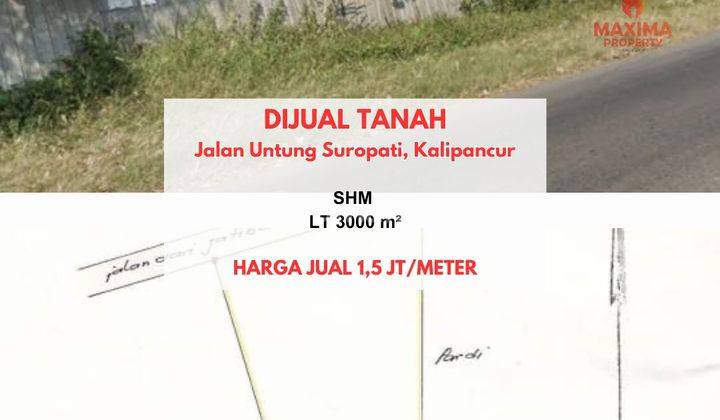 Tanah SHM di Jalan Untung Suropati, Semarang  1