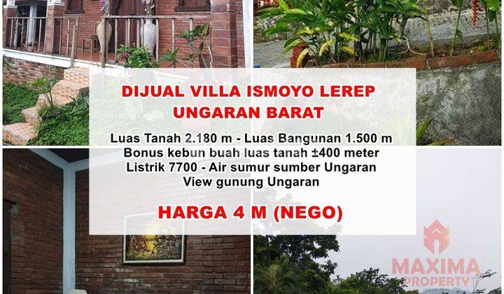 Villa di Jalan Ismoyo, Ungaran Barat Semarang 1