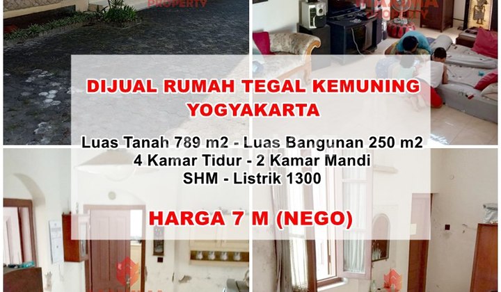 Strategic Location House in Central Yogyakarta, Near Malioboro
