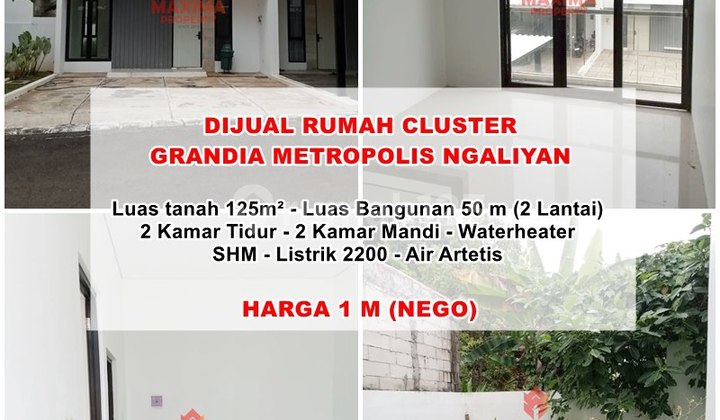 Rumah Bagus Siap Huni Lokasi Grandia Metropolis Ngaliyan 1