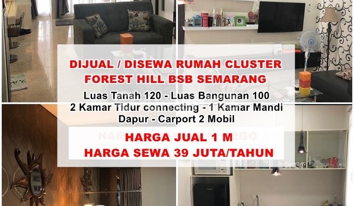 Rumah Siap Huni Lokasi Forest Hills BSB City Mijen 1