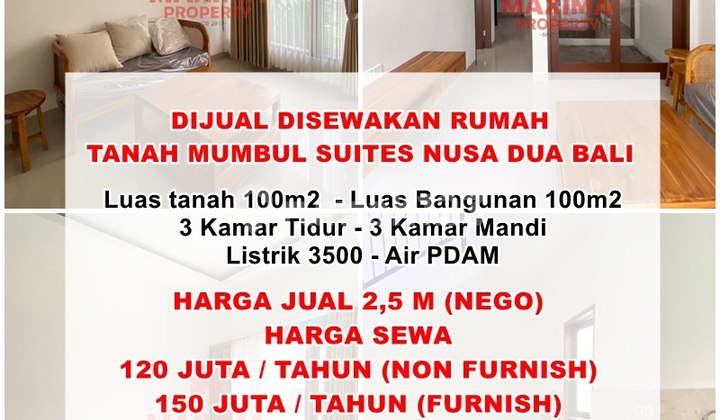 Rumah Bagus Taman Mumbul Suite Nusa Dua Bali