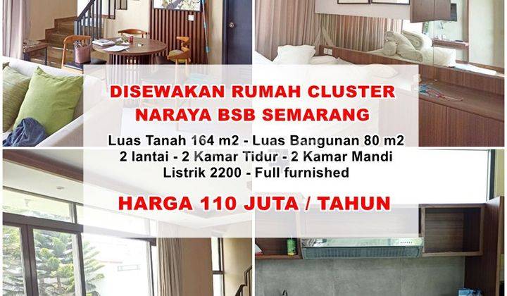 Rumah Full Furnish Siap Pakai Bsb City 1