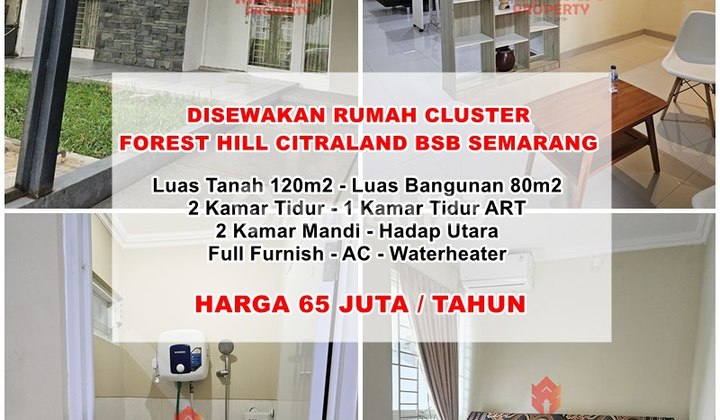 Nice House Ready to Occupied Cluster Forest Hills Bsb City 1