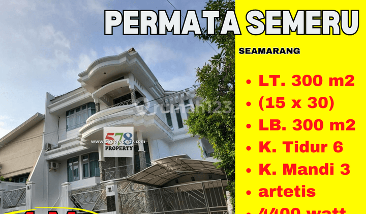 Rumah Bagus Di Permata Semeru, Semarang Selatan 1