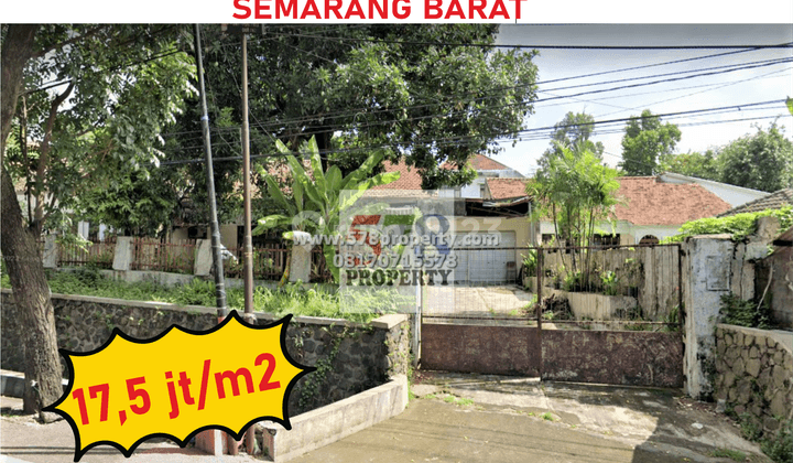 Rumah Orientasi Tanah Dijual Pinggir Jalan Raya, Smg Barat 1