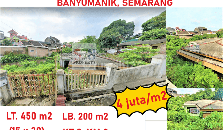 Rumah Orientasi Tanah Di Sawunggaling, Banyumanik, Semarang 1