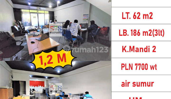 Ruko 3 Lantai Tengah Kota Di Jagalan, Gabahan Semarang Tengah