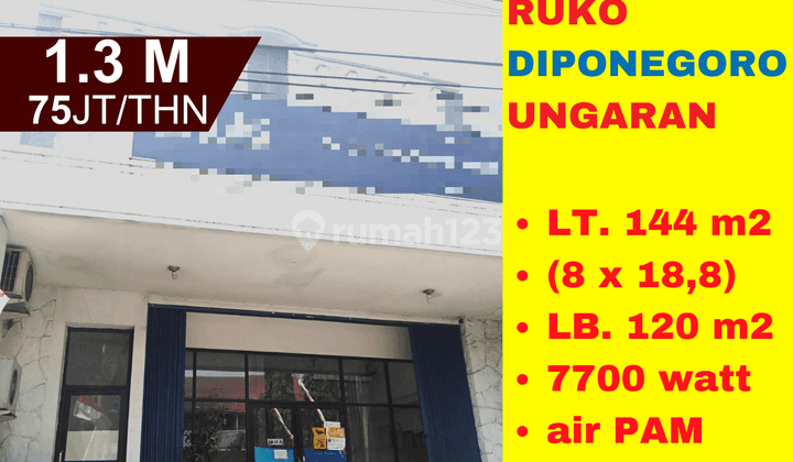 Ruko Strategis Pinggir Jalan Raya, Ungaran Barat, Semarang