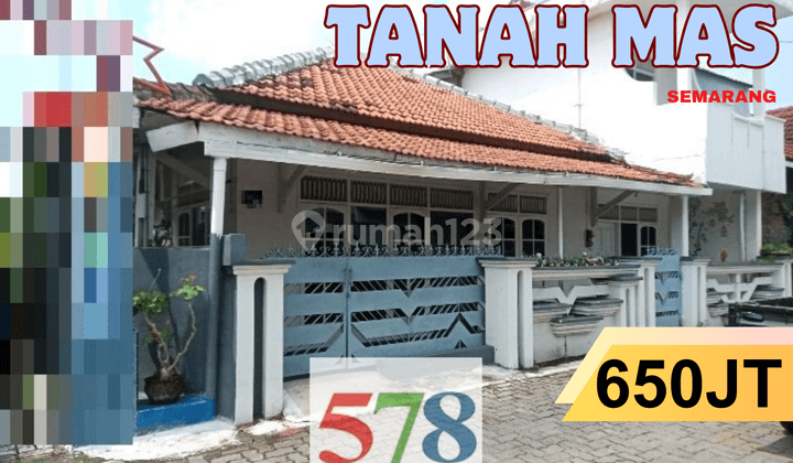 RUMAH DIJUAL TENGAH KOTA DIDAERAH TANAH MAS, SEMARANG UTARA 1