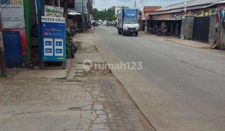 Dijual lahan kosong cck buat ,usaha dan perkantoran,bengkel ,,,,dipinggir jalan utama ciangsana 2