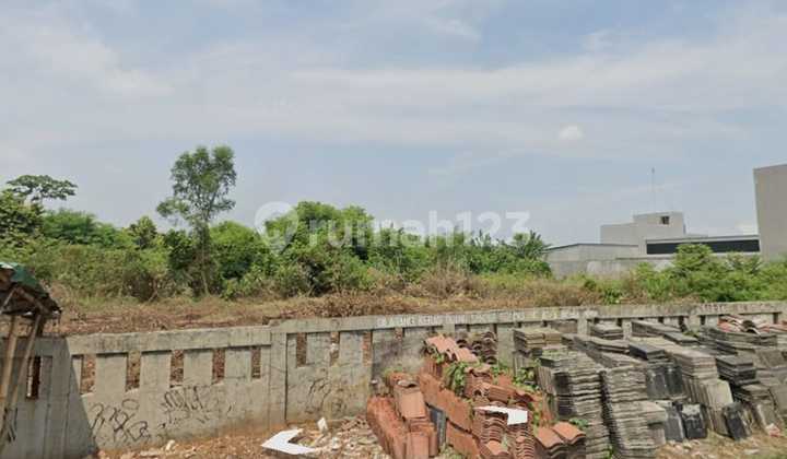 Dijual Tanah Kosong Pinggir Jalan Raya Ciangsana , Lebar Muka 100m2 , Cck Buat Pergudangan Dll