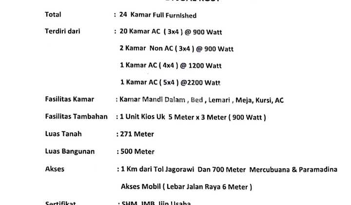 Dijual Kost2 Dijakarta Timur , Kec.cipayung . Incime 30jt Sebulan .akses 1 Km Dari Tol Jagorawi Dan 700 Meter Mercubuana . Dijual Kost2 Dijakarta Timur , Kec.cipayung . Incime 30jt Sebulan .akses 1 Km Dari Tol Jagorawi Dan 700 Meter Mercubuana .