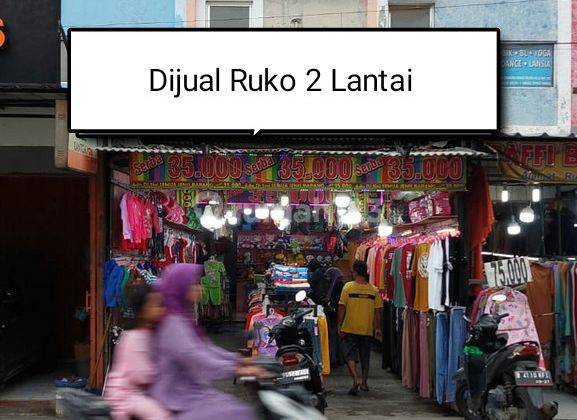 Ruko 2 Lantai Komersial Jl Raya Candrabaga Bekasi Harga Termurah 1