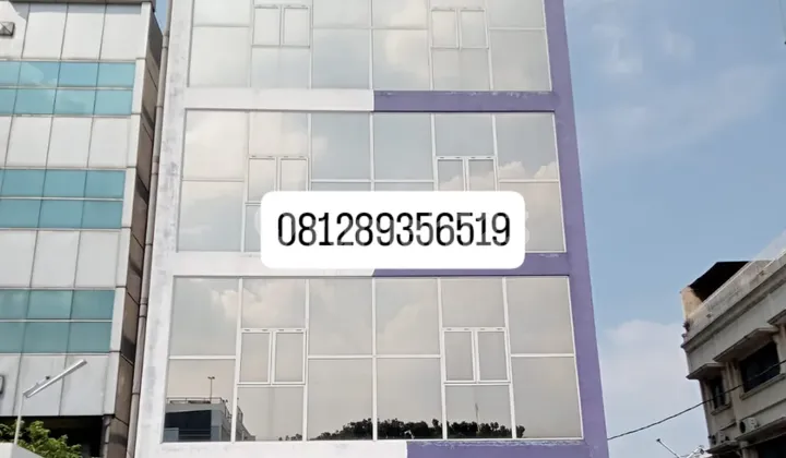 For Rent 5-Story Office Building + Lift in Ko Melayu, East Jakarta
