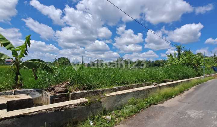 Land for Sale in Jogja, Kalasan Sleman, Accessible by Car, Passing Through