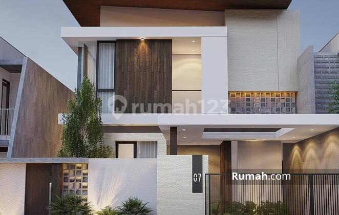 Rumah 2 Lantai Modern Minimalis Di Bsb Semarang 1
